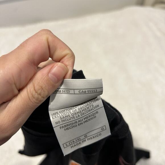 Nike‎ Boys Basketball Black Size Large 100% Cotton - Picture 5 of 7